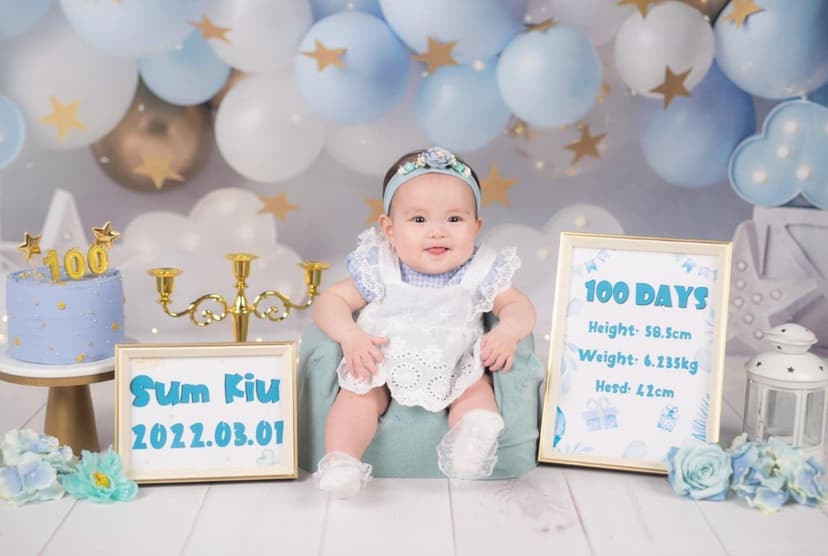 100 Days Photoshoot Setup
