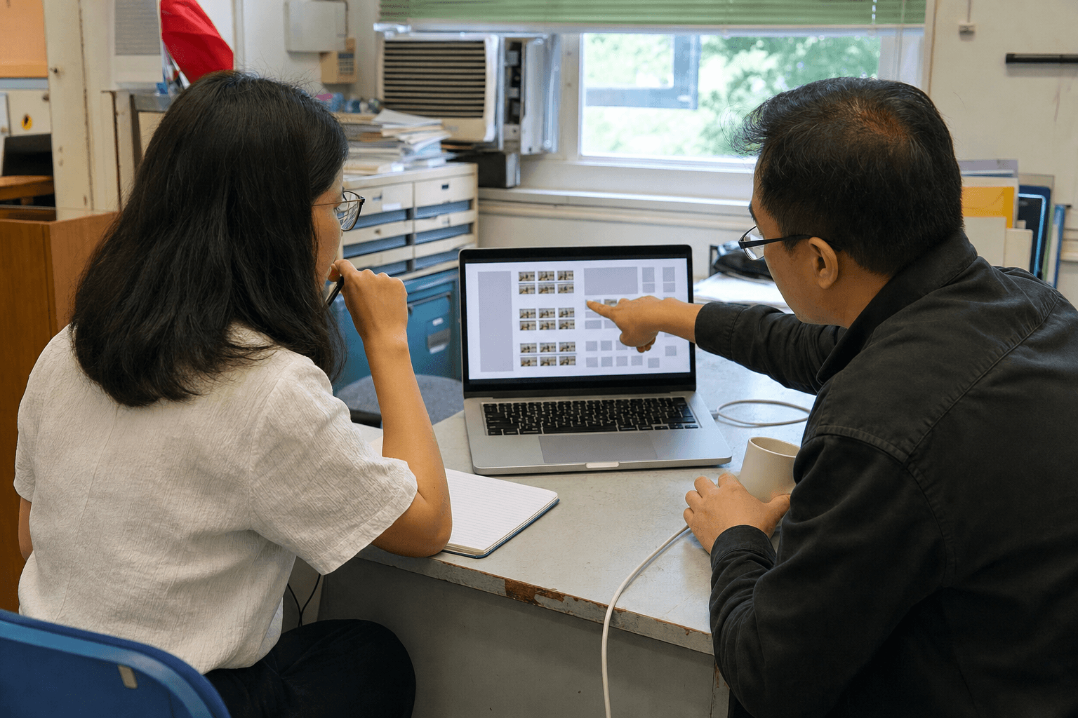 學校攝影正式開拍前,校方應如何確認樣本方向?