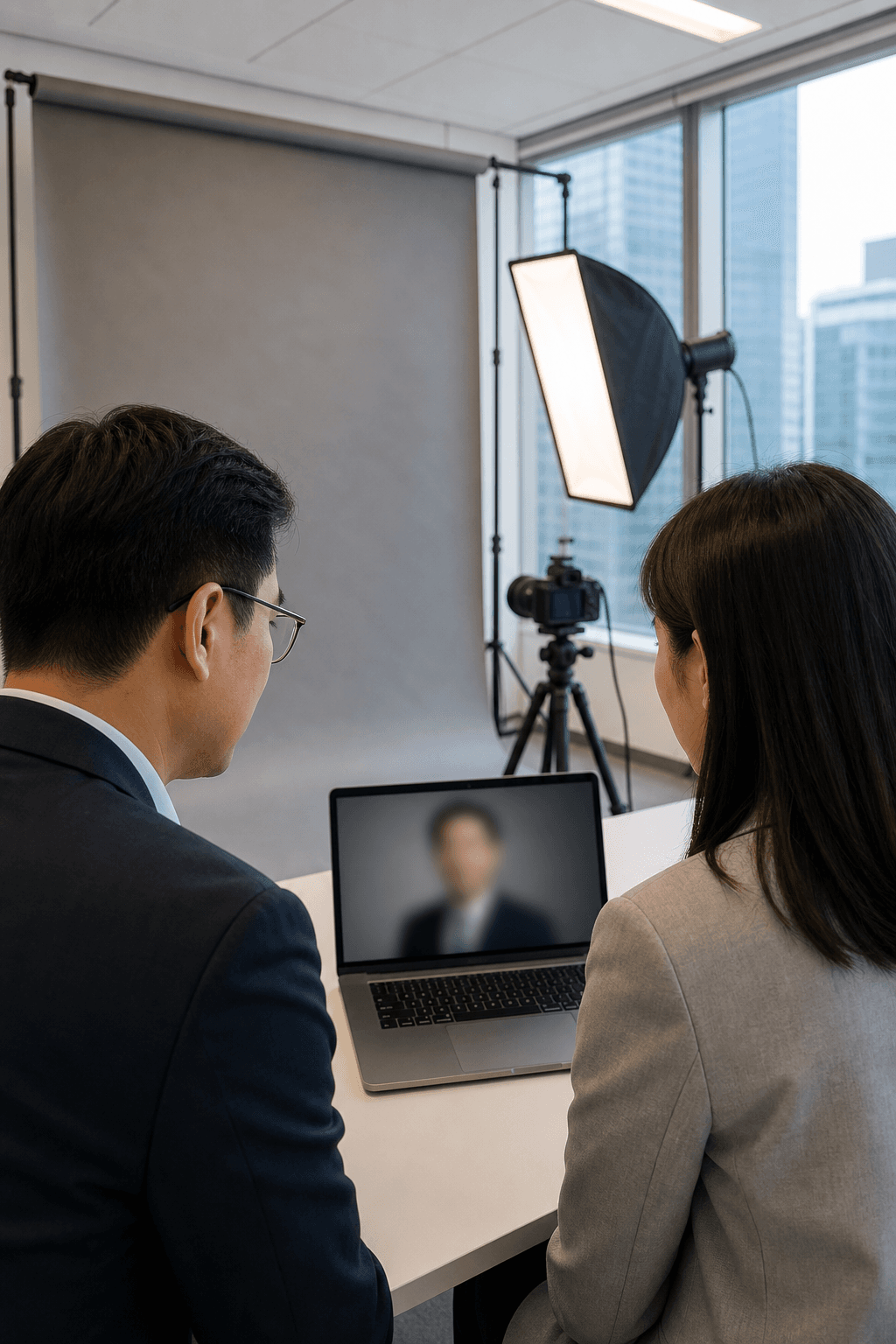 香港公司上門拍攝企業人像的現場流程