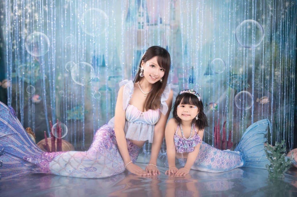 Mother-Daughter Princess Portrait