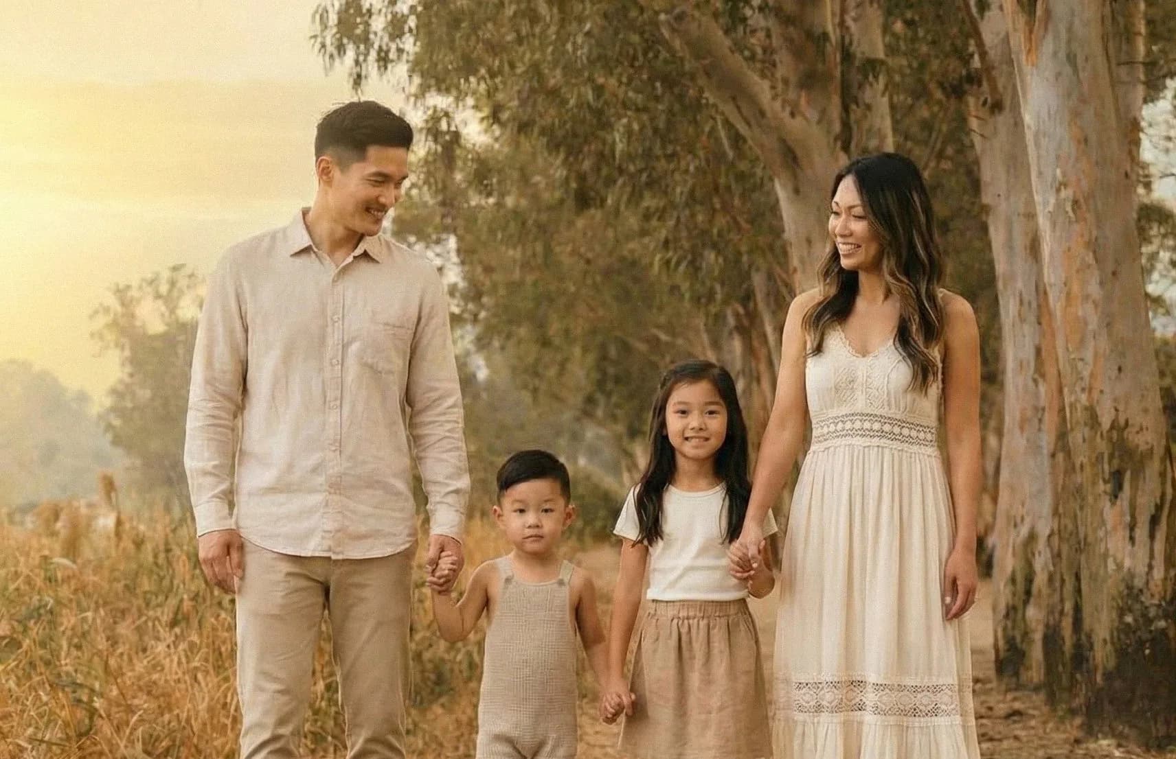 THIS FILM STUDIO Outdoor Family Photo 5 - Natural light family portrait