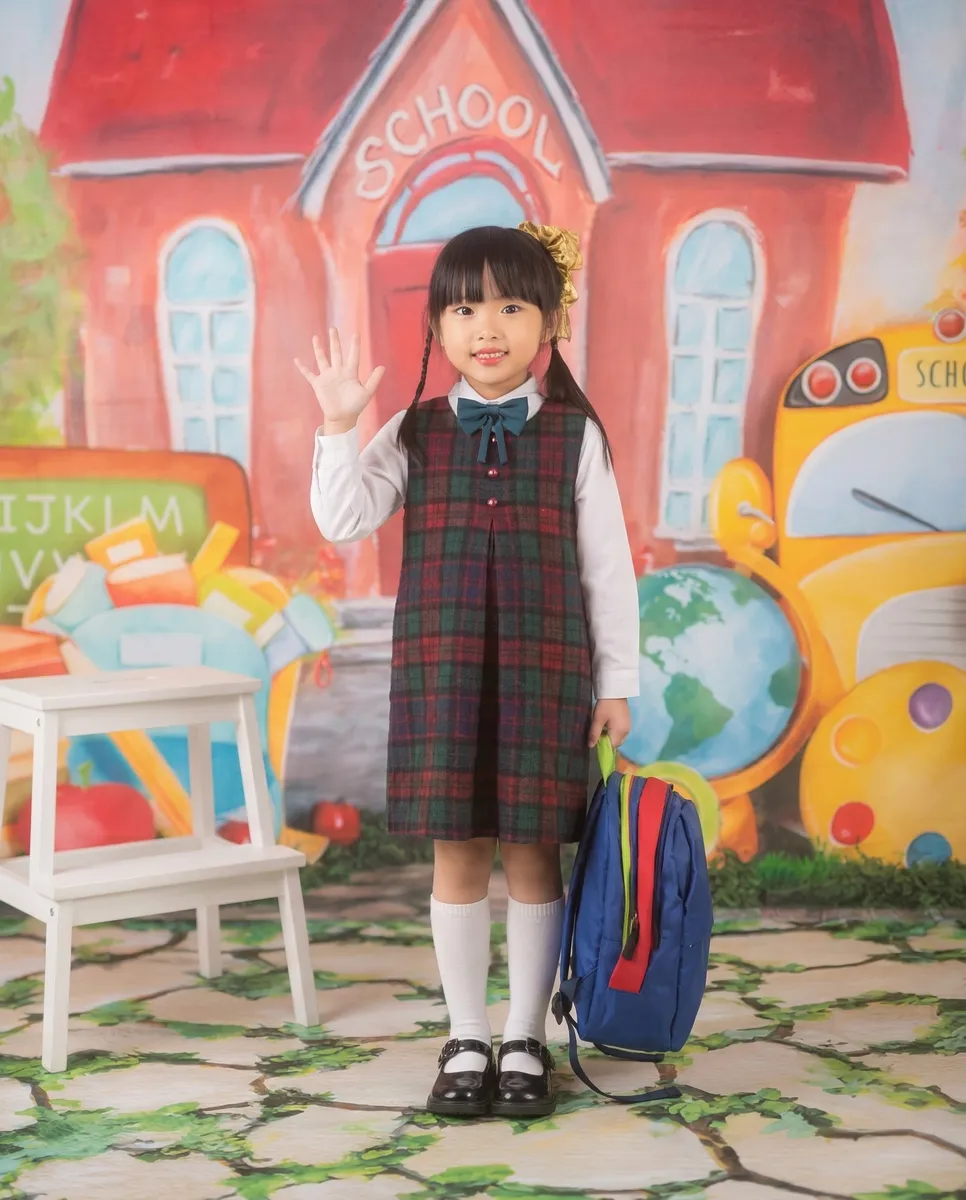 Kindergarten Graduation Portrait Indoor Studio Professional Lighting Hong Kong